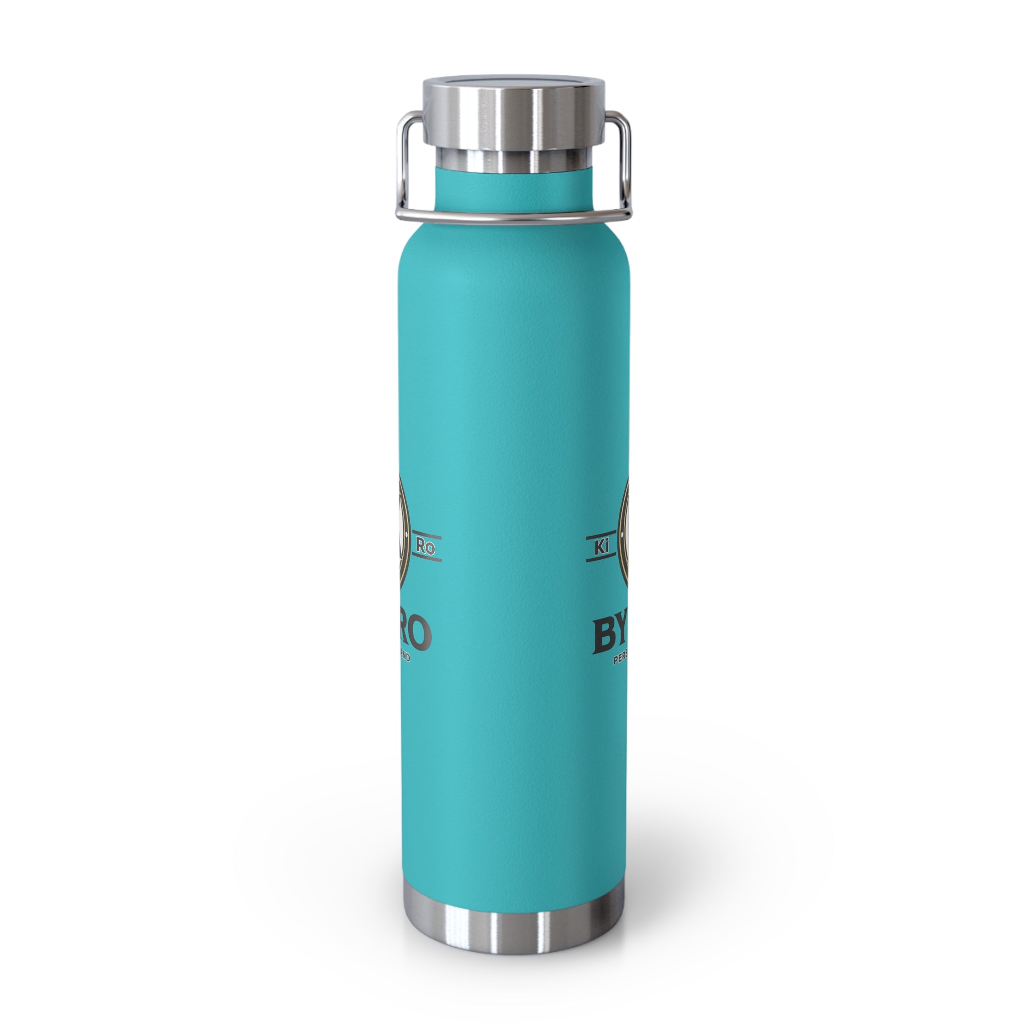 22oz Copper Vacuum Insulated Bottle — BYKIRO Branded Stainless Water Flask