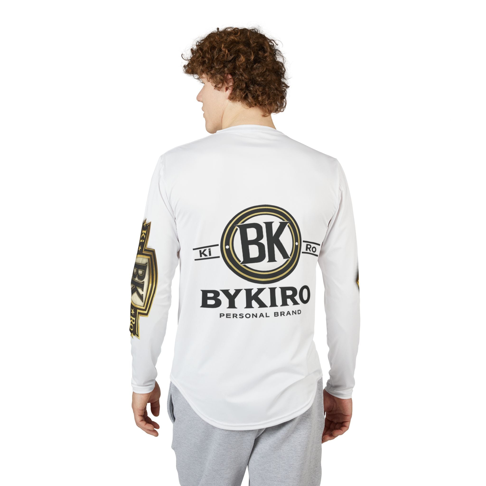 BYKIRO Logo UV-Protection Long Sleeve Shirt