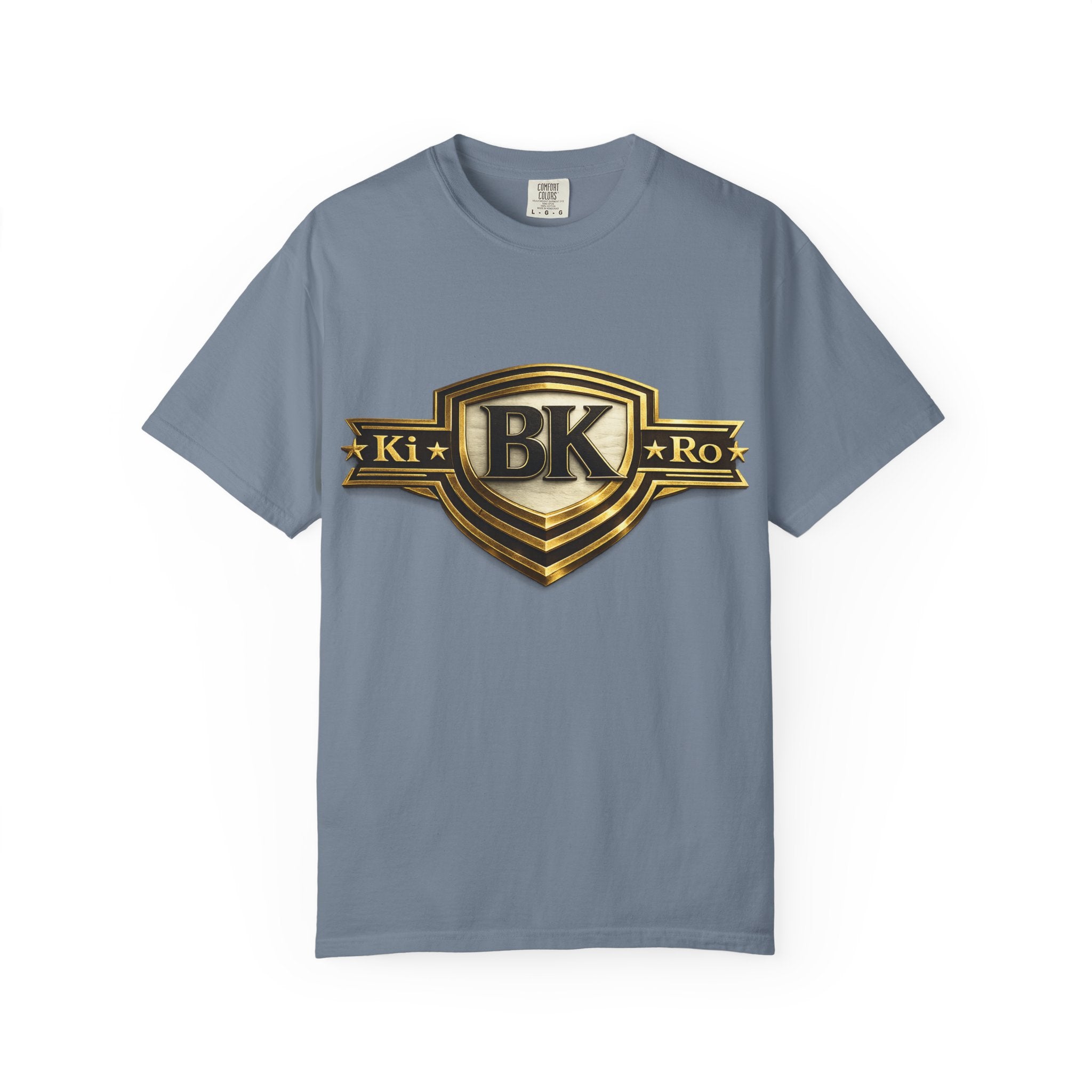 BK Shield Graphic T‑Shirt — Gold Emblem Ki Ro Tee