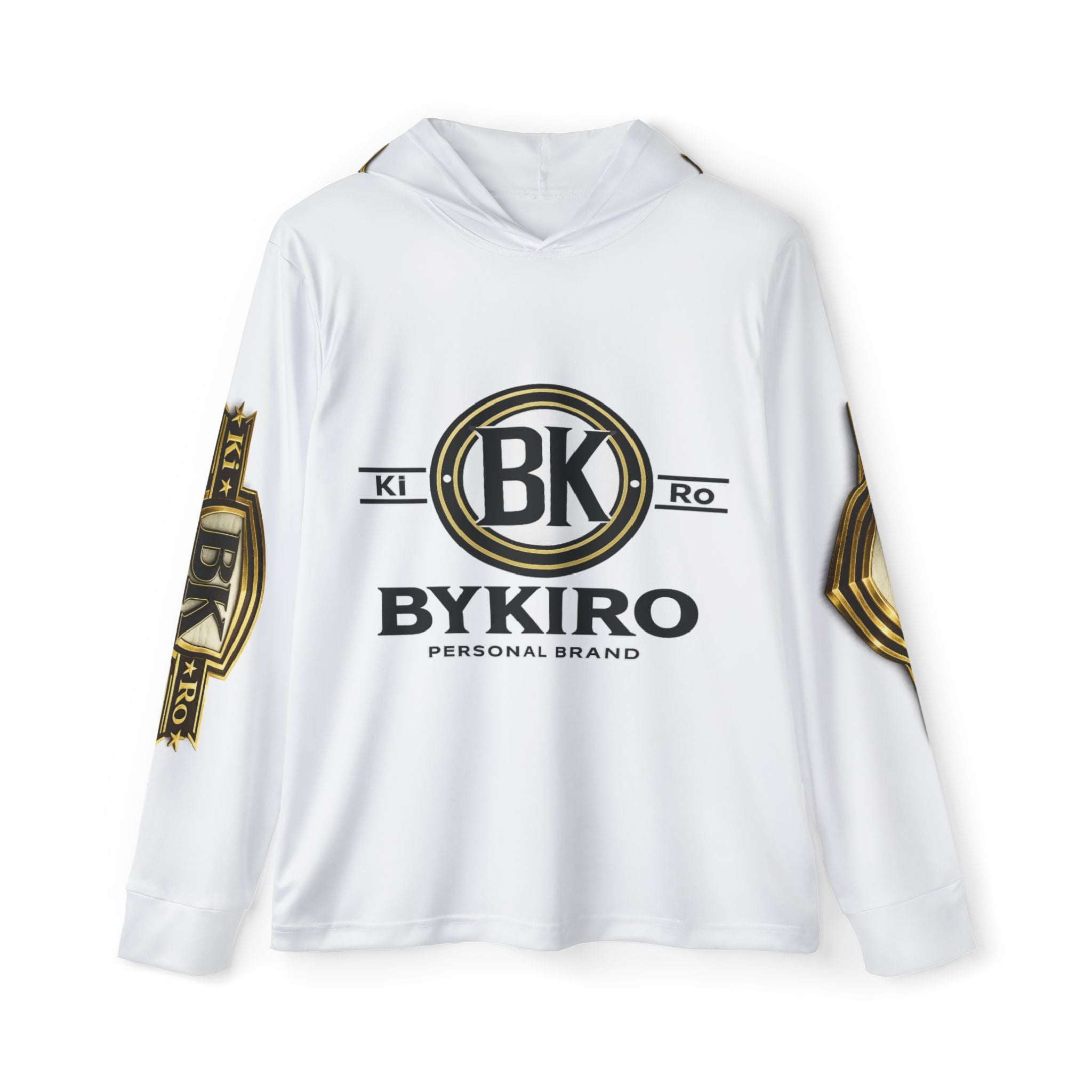 BYKIRO Logo Sports Warmup Hoodie — Men's Performance Pullover