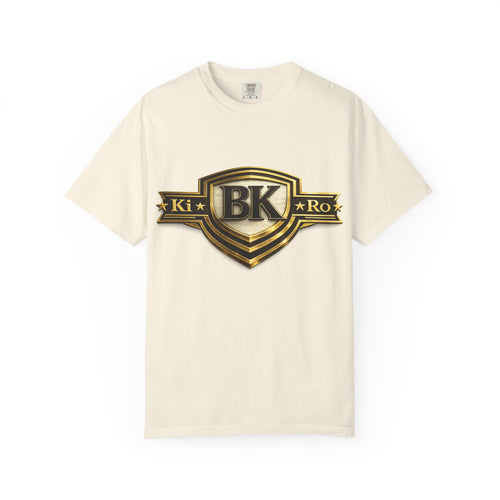 BK Shield Graphic T‑Shirt — Gold Emblem Ki Ro Tee