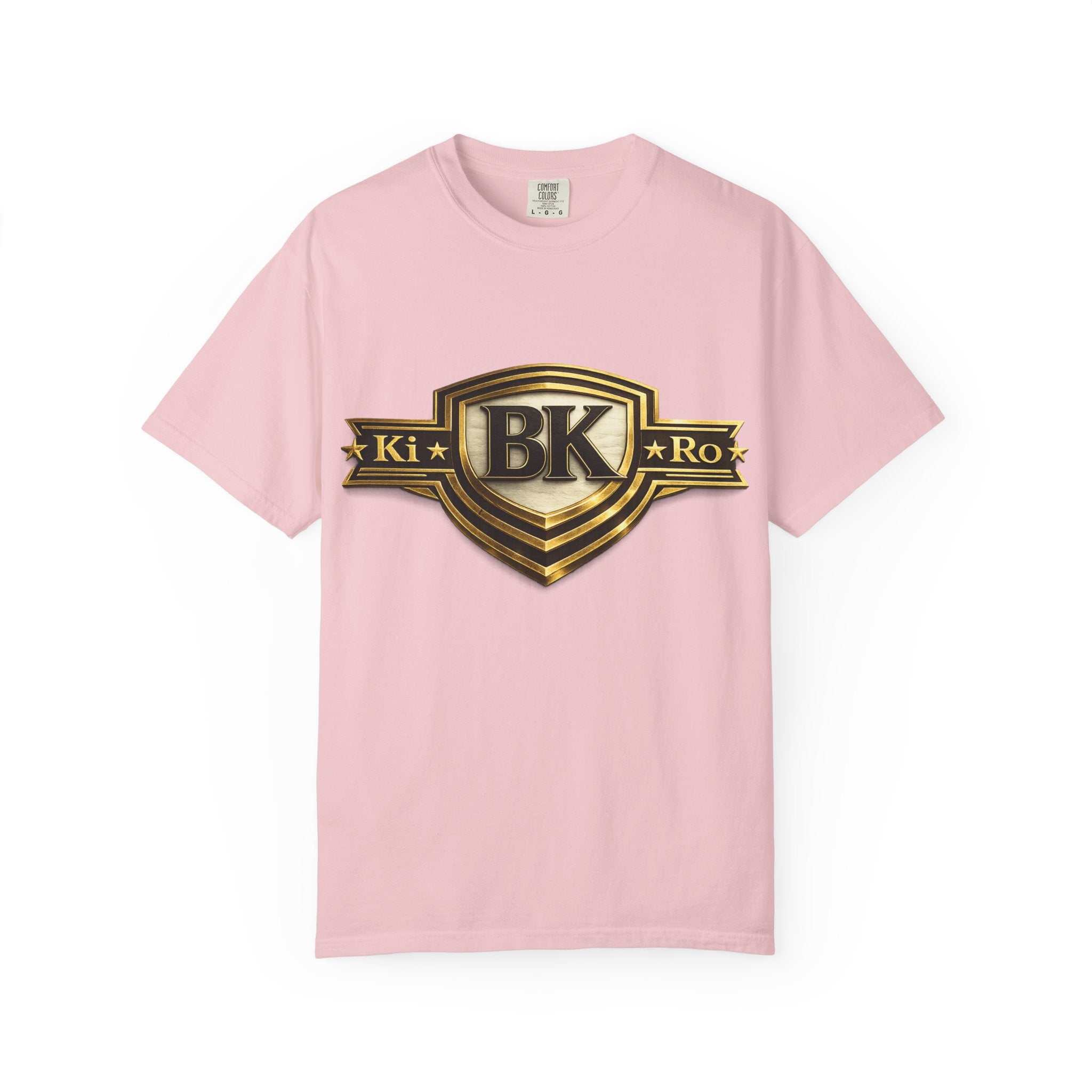 BK Shield Graphic T‑Shirt — Gold Emblem Ki Ro Tee
